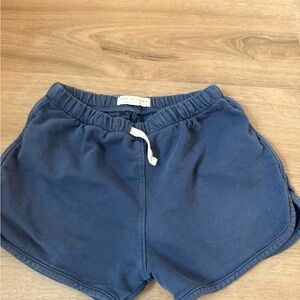 Les Gamins Blue Casual Shorts